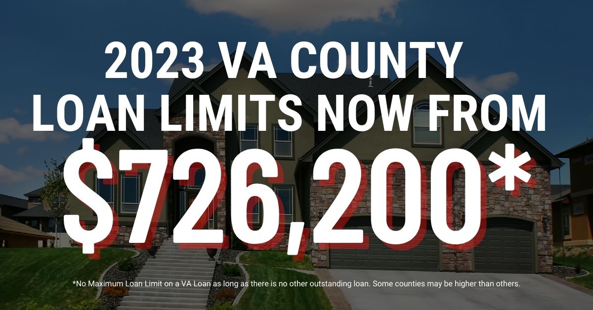 Conforming Loan Limits 2023 Veterans Lending Group VA Home Loan